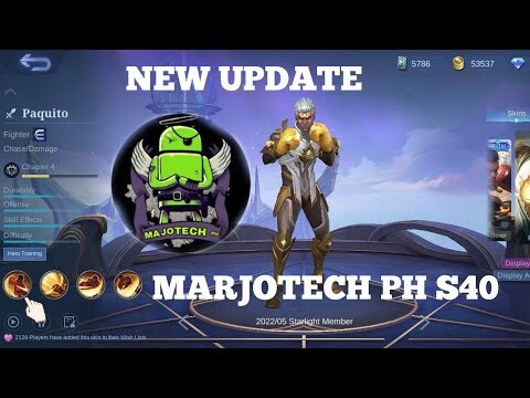 NEW UPDATE MARJOTECH S40 PAQUITO FULGENT PUNCH STARLIGHT SKIN REVIEW AND FULL SOUNDS AND EFFECTS