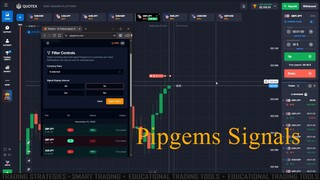 Quotex 60 Seconds Pipgems Signals Smart Filter