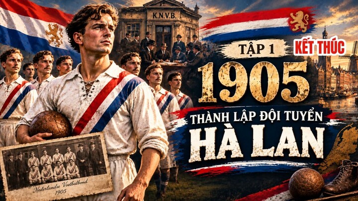 Tập 1 | Năm 1905, thành lập đội tuyển Hà Lan