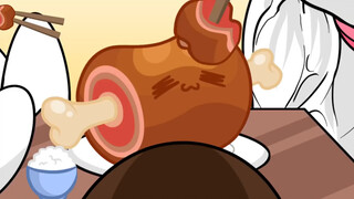 吃饭吧唧吧唧吧唧嘴会被揍飞