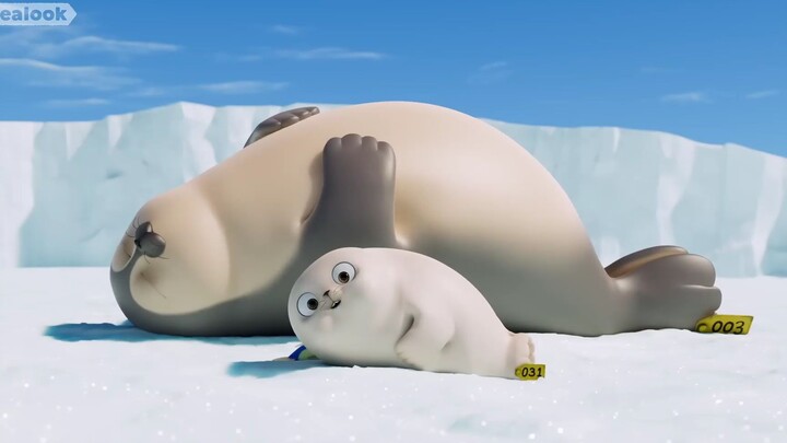 Happy seal family #cute baby seal #healing #cute and adorable