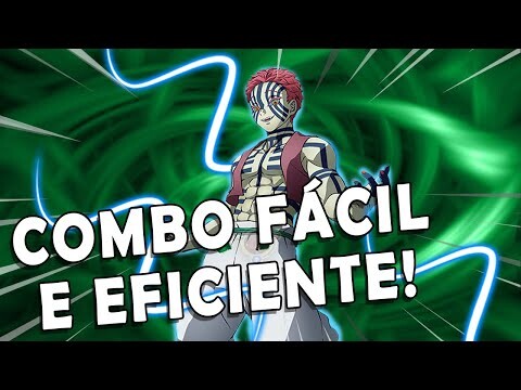 COMBO FÁCIL E EFICIENTE COM AKAZA - Demon Slayer -Kimetsu no Yaiba- The Hinokami Chronicles