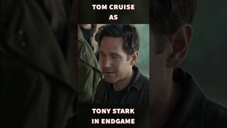 Tom Cruise Tony Stark Meets The Avengers in Endgame