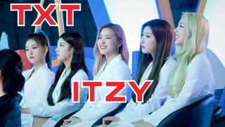 ITZY reaction TXT！超近超清！能看清表情的reaction！