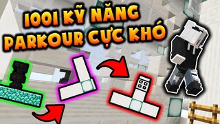 SIRO BẬT KHÓC VỚI 1001 SKILL PARKOUR CỰC KHÓ TRONG MINECRAFT