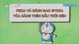 [S11] doraemon tiếng việt - pizza và bánh bao gioza tỏa sáng trên bầu trời đêm