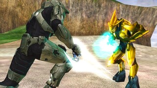 Halo 3 Spartans VS. Halo 1 Elites