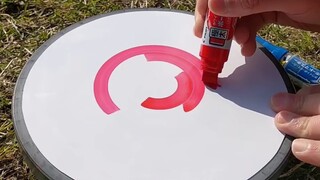 艺术转盘画