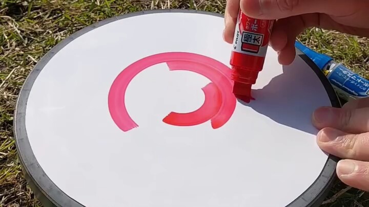 艺术转盘画