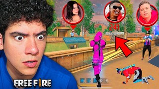 ESPÍE A ESTE JUGADOR QUE HUMILLO a TODOS LOS YOUTUBERS de FREE FIRE !! | TheDonato