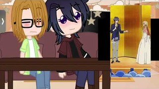 Past love stage react[1/2][ft.new character designs][bl]