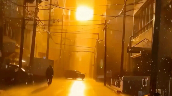 “Ternyata cuaca cerah dan hujan bisa muncul secara bersamaan!”