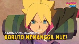 Boruto Mencoba Tenik Kuchiyose Untuk Pertama Kalinya!