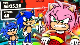 Amy's ANGRY!!! - Sonic & Amy Squad Play Sonic Forces | FUNNY MOMENTS!! (Part 2)