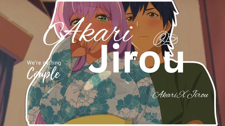 🩷Akari X Jirou🩷 Fireworks, but No Embrace‼️