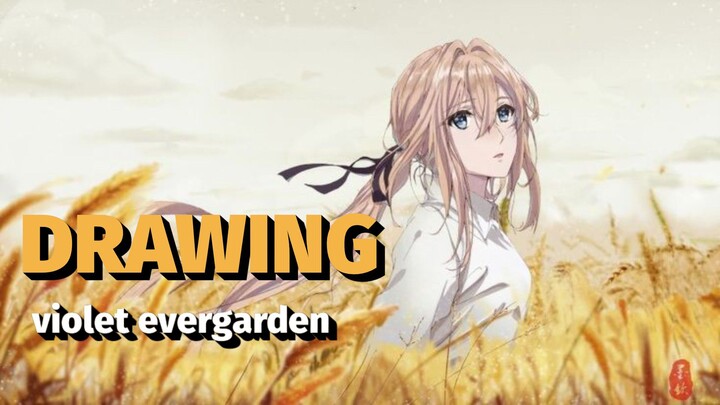 drawing violet part 2