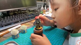 Loli painting Warhammer (Nurgle)