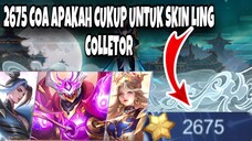 MODAL 2675 APAKAH CUKUP UNTUK SKIN LING COLLETOR