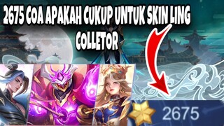 MODAL 2675 APAKAH CUKUP UNTUK SKIN LING COLLETOR