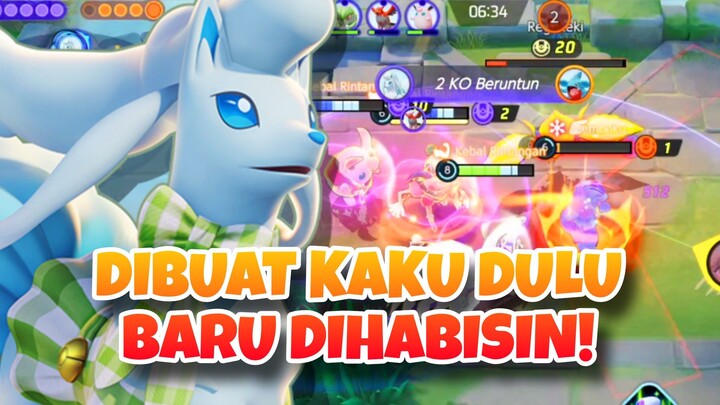 DIBUAT KAKU DULU BARU DIHABISIN! - Pokemon Unite Moments