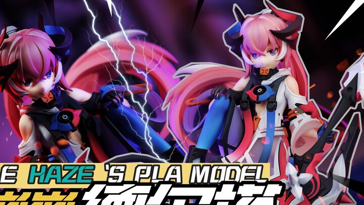 [Honkai Impact 3 Figure] Delta Δ Frenzy Blues GK Figure Painting Production