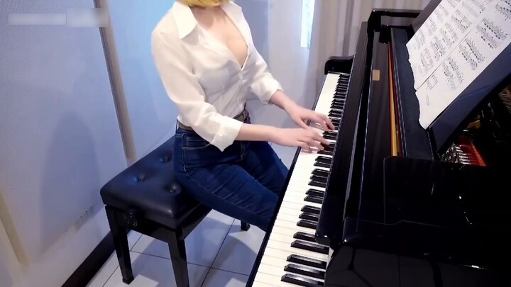 【Saya Suka Belajar Piano】Saya Upgrade Sendiri OST DARK ARIA Hiroyuki Sawano