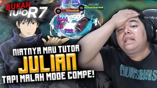 BATAL #TUTOR7 JULIAN KARENA DITANTANG VALDYN JADI SUPER TRY HARD TAPI TETEP NGE-GENDONG!! #MLBB