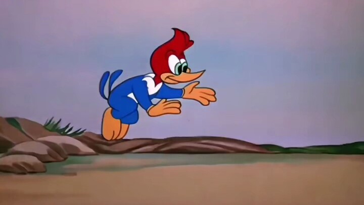 Woody the Woodpecker hatched from a golden egg and was born with a "golden cheat," spending his enti
