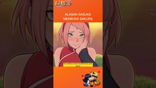 Alasan Sasuke menikahi sakura #boruto #naruto