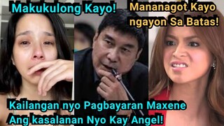 Shocking! Raffy Tulfo Handang Tulungan si Angel Locsin para Mapanagot sa Batas sina Neil At Maxene