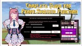 Complete Tutorial for PROPS SHARING FUNCTION || Sakura School Simulator || New update