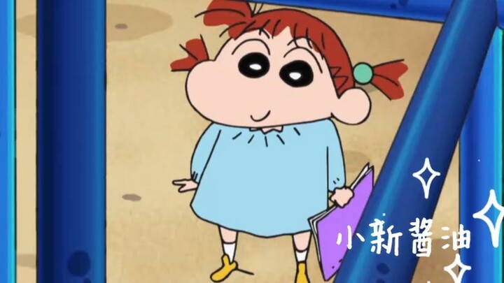 Unveiling the person behind Kuroiso's sunglasses, Shin-chan and his friends start a big battle