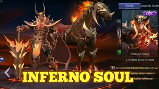 INFERNO SOUL LEOMORD ENTRANCE + SKIN GIVEAWAY |Mobile Legends