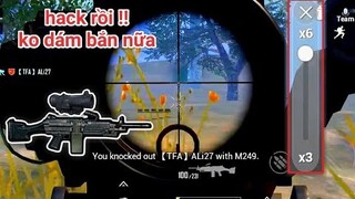 PUBG Mobile - Trên Tay 2 Cây M249 + Scope 6x Sấy Như &quot;Hack Aim&quot; Trên 300M