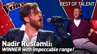Incredible HIGH notes & RASPY low voice SHOCK the Coaches on The Voice