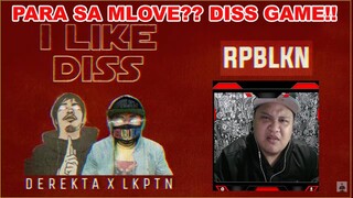 I LIKE DISS - LKPTN feat. DEREKTA MADNAMO (Lyrics Video) REACTION VIDEO