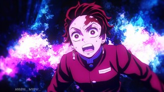 Genya Dan Tanjiro Vs Hantengu Upper Moon