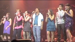 De La Salle INNERSOUL Alumni OPM Composers Medley at Dozen Delights 2010