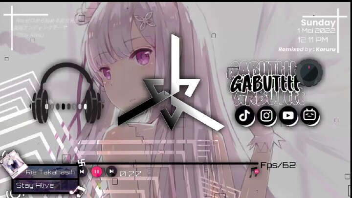 NEW LOGO!!!| Rie Takahasih 「Stay Alive」Re:Zero Ending 2 (Koruru Remix)