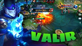 TOP 1 GLOBAL VALIR GAMEPLAY - MOBILE LEGENDS