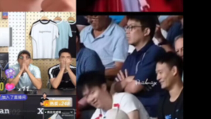 Mọi người đều lo lắng cho Fan Zhendong, còn hai anh là Wang Chuqin và Liu Dingshuo, các anh đang cườ