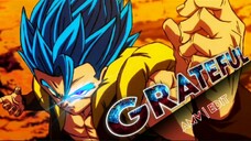 Broly vs Gogeta epic battle scenes | AMV Grateful