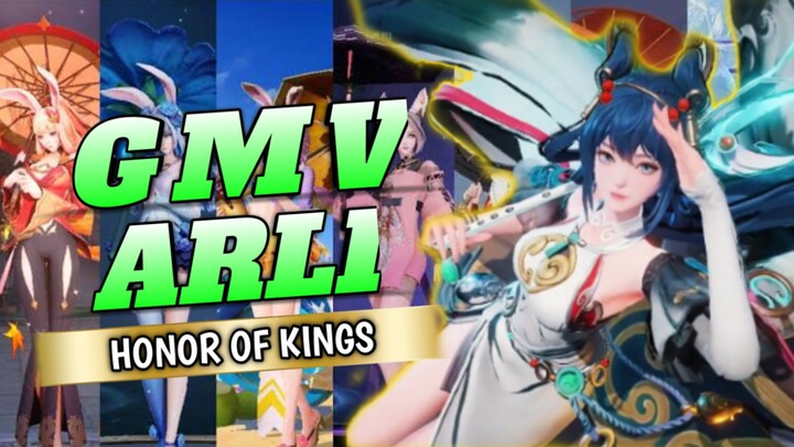 Ketika 7 skin Arli dijadikan satu amv keren👍🥰 | honor of kings