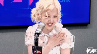 朴彩英ROSE 241019美国电台英语采访全场！好流利英文！