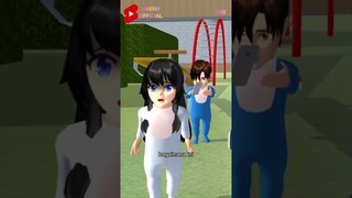 (Rina’s world) Kue dari orang asing #sakuraschoolsimulator #shorts