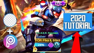 How to Edit Hero Photo in Mobile Legends | Mobile Legends Pics Art tutorial | Edit Mobile Legends