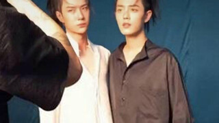 [Wang Yibo X Xiao Zhan] Unseen Clips From Bazaar Photo Op