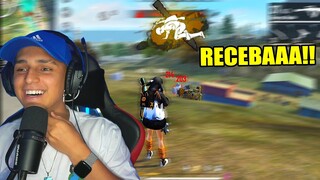 NOBRU JOGOU MUITO NESSA PARTIDA... | FREE FIRE CLIPES [HD]