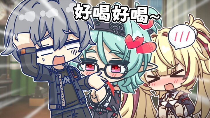 Locke: Hmm~ Rasanya lebih enak daripada yang dimiliki Nona Bi~ Aku sssshhh~ [Endless Dungeon]