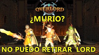 OVERLORD ¿QUÉ ESTA PASANDO CON SU ECONOMIA? SE MURIO?